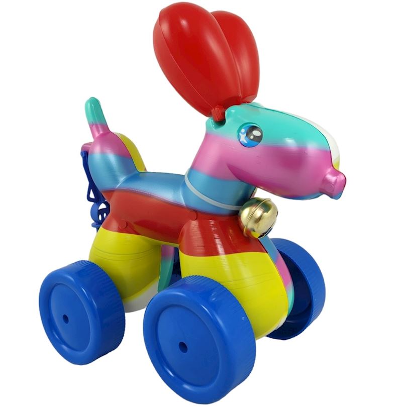 Stossfigur Ballonhund mit Stab dick