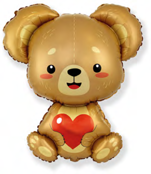 Folienballon Love Bear