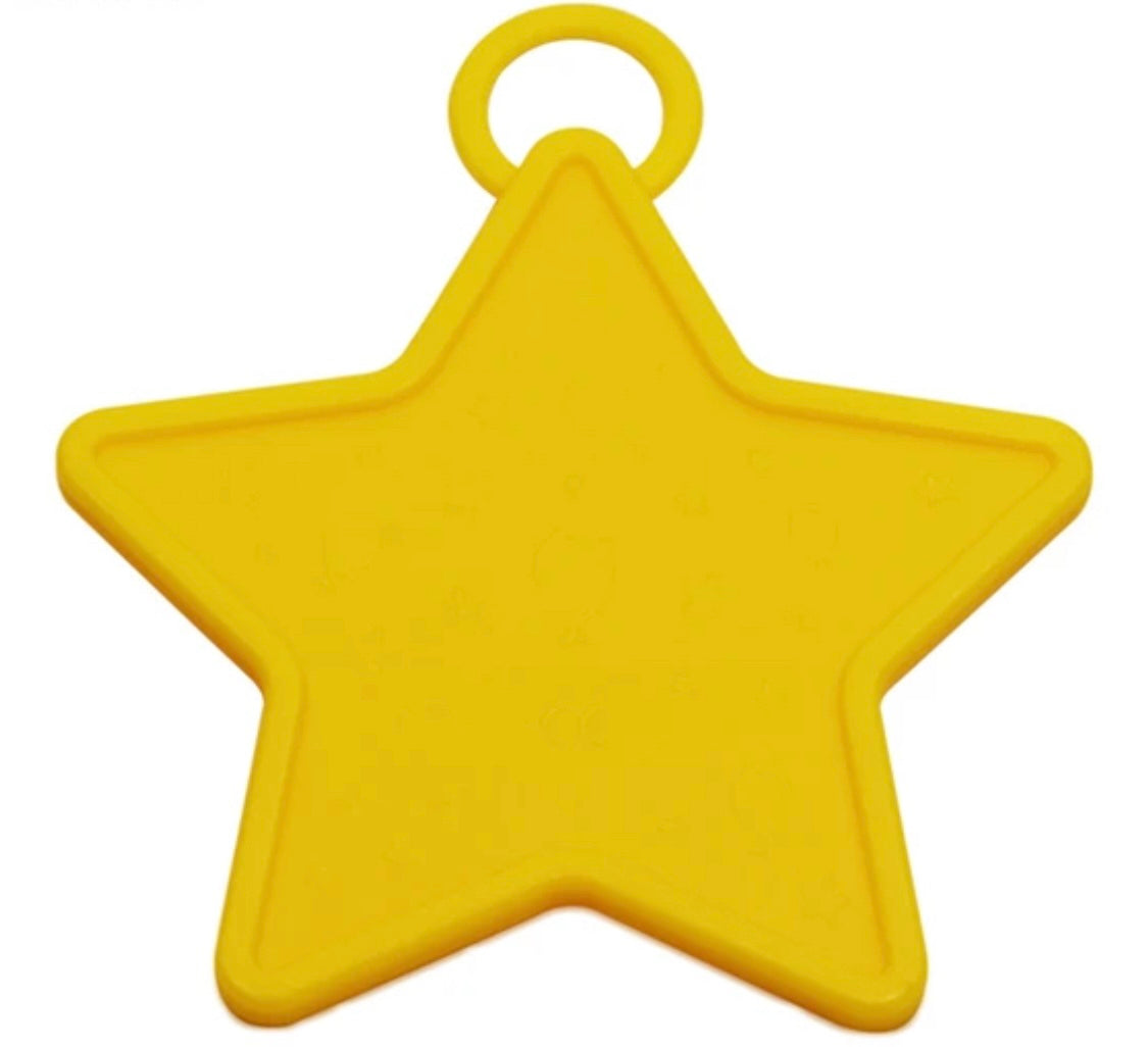 Ballongewicht Stern | Gelb | ca. 15g