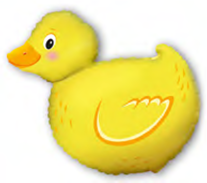 Folienballon Duck