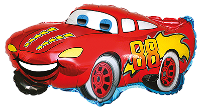 Folienballon Racing Car