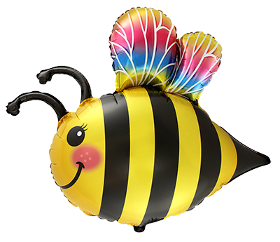 Folienballon Happy Bee