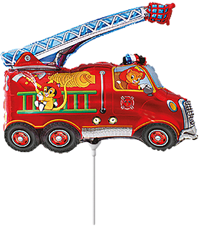Folienballon Fire Truck Mini