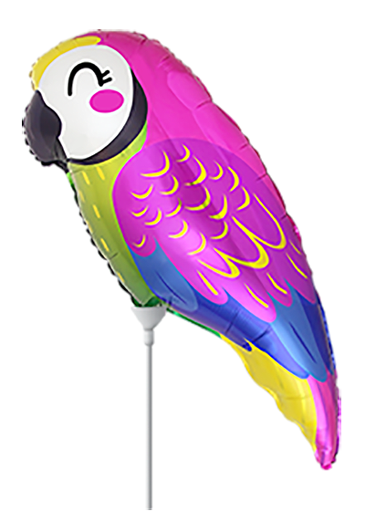 Folienballon Parrot Mini