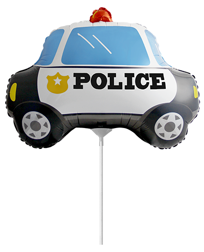 Folienballon Baby Police Car Mini