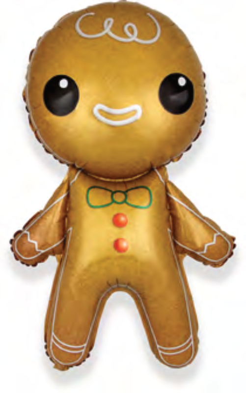 Folienballon Gingerbread man